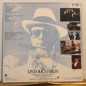 The Untouchables Original Motion Picture Soundtrack Vinyl Lp